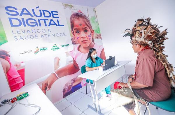 Rafael anuncia expansão do Programa Piauí Saúde Digital para mais 20 municípios.(Imagem:Divulgação)