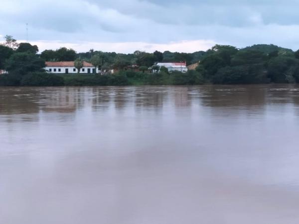 Rio Parnaíba em Floriano(Imagem:FlorianoNews)