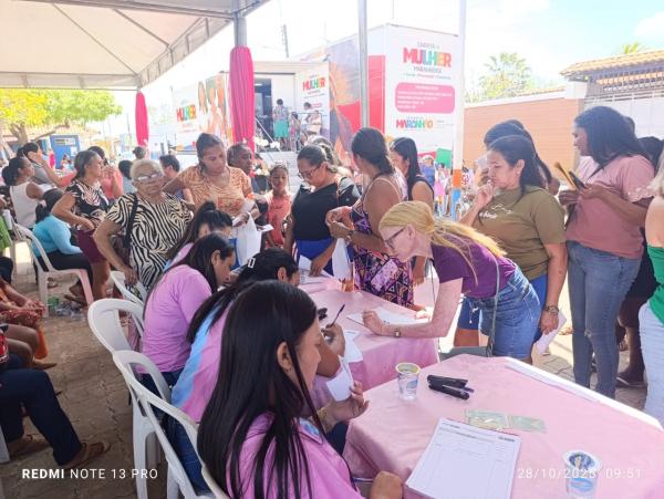 Barão de Grajaú realiza grande ação de saúde voltada às mulheres com a Carreta da Mulher Maranhense(Imagem:FlorianoNews)