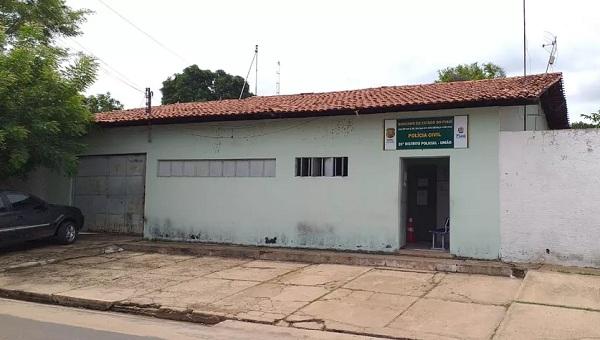 Sede da delegacia de Polícia Civil em União, no interior do Piauí.(Imagem:Alejandro Fernandes/ Click União)
