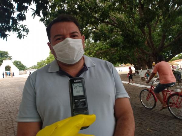 Jussinaldo Duarte, diretor da Vigilância Sanitária(Imagem:FlorianoNews)