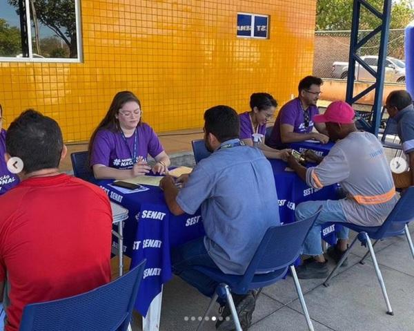 Polícia Rodoviária Federal e Secretaria Municipal de Saúde de Floriano promovem ação de saúde para caminhoneiros visando mais segurança nas estradas.(Imagem:Reprodução/Instagram)