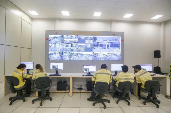  Centro de Controle Operacional de Teresina (CCO).(Imagem:Divulgação/Secom )