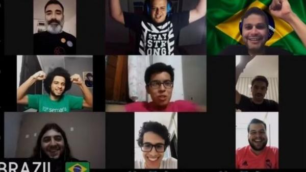 Com uma medalha de ouro e cinco de prata, os jovens ficaram em décimo lugar na competição, que reuniu virtualmente jovens de 14 a 19 anos de 105 países no último mês de setembro. O(Imagem:Divulgação)