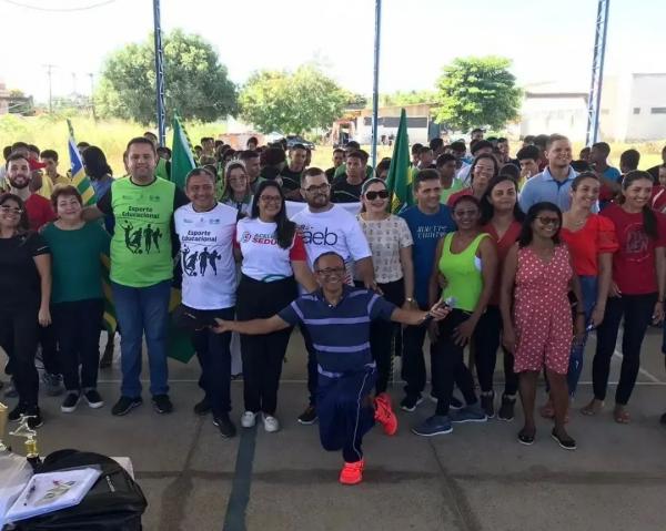 Realizada a abertura da 18ª Edição dos Jogos das Escolas Públicas Estaduais Piauense em Floriano.(Imagem:Reprodução/Instagram)