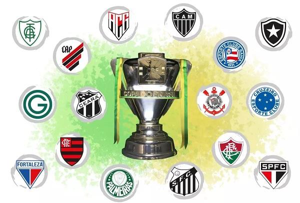 Pote da Copa do Brasil(Imagem:Editoria de Arte)