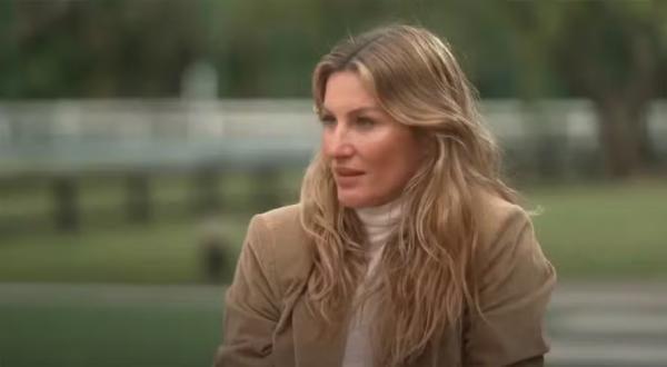 Gisele Bündchen em entrevista sobre o fim de seu casamento com Tom Brady(Imagem:Reprodução/ABC/YouTube)