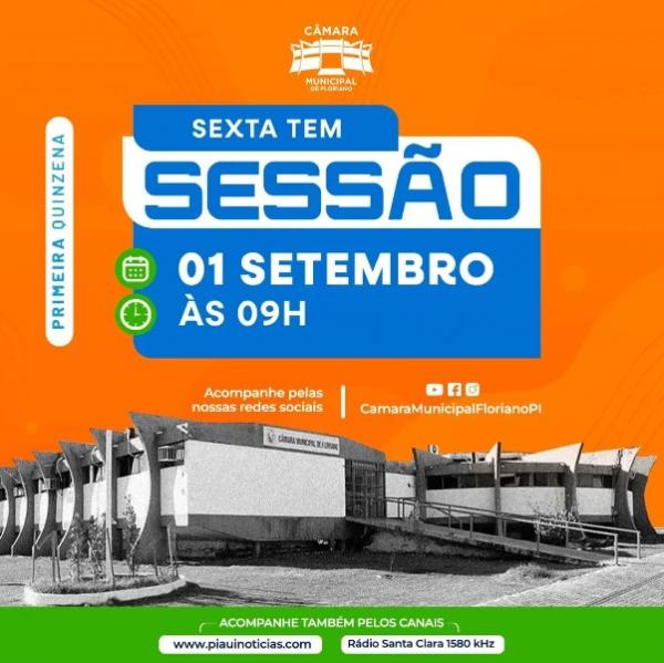 Câmara Municipal de Floriano inicia trabalhos legislativos de setembro nesta sexta (1º).(Imagem:Reprodução/Instagram)