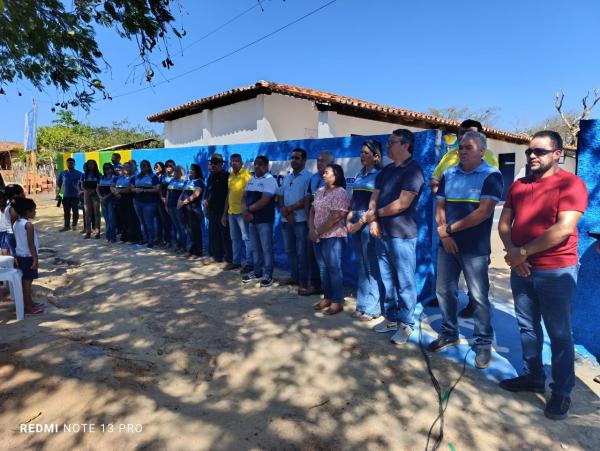 Prefeitura de Barão de Grajaú entrega nova escola no Povoado Limoeiro(Imagem:FlorianoNews )