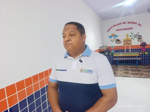 Ant&ocirc;nio Carlos, prefeito de Bar&atilde;o de Graja&uacute;.(Imagem:FlorianoNews)
