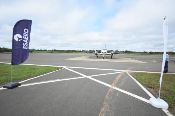 Governo entrega terminal de passageiros do aeroporto de Floriano.(Imagem:Divulgação)