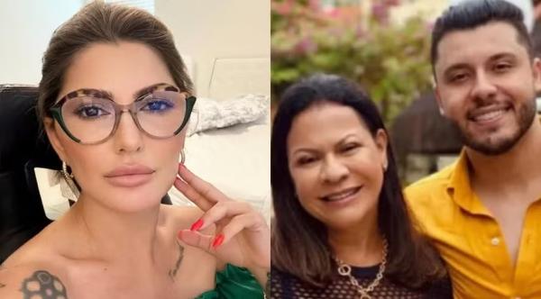 Antonia Fontenelle se desculpou com Murilo Huff e fez críticas à mãe de Marília Mendonça.(Imagem:Reprodução/Instagram)