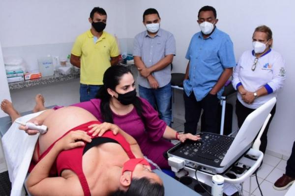 Mutirão realiza 145 ultrassonografias e beneficia pacientes das zonas urbana e rural de Floriano.(Imagem:Secom)