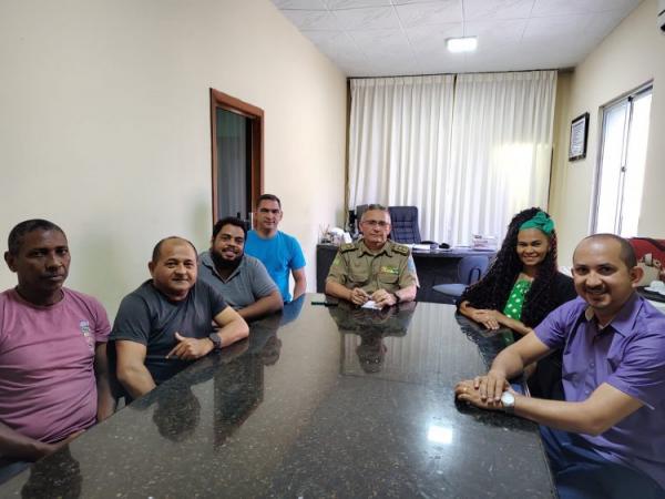 Reunião entre Município e 3º BPM garante mais segurança para os jogos da Copa Floriano.(Imagem:Secom)