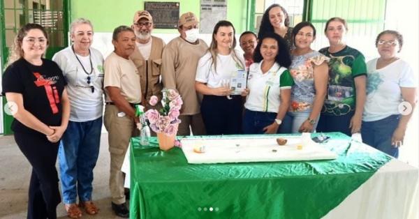 Palestra da SEMAN conscientiza alunos sobre a importância da água para a saúde e o meio ambiente.(Imagem:Reprodução/Instagram)