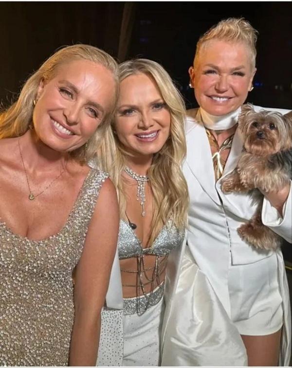 Angélica, Eliana e Xuxa no Criança Esperança 2023.(Imagem:Reprodução/Instagram)