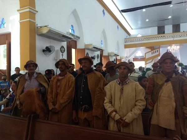 Vaqueiros participam do tradicional festejo de São Pedro de Alcântara, em Floriano(Imagem:FlorianoNews)