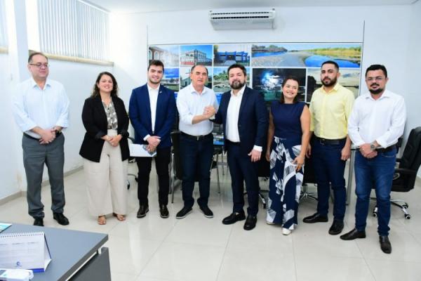 Prefeitura de Floriano e Investe Piauí alinham parcerias para implantação do Parque Empresarial de Floriano(Imagem:Secom)