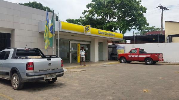 Agência do Banco do Brasil na Zona Sul de Teresina.(Imagem:Juliana Diniz)