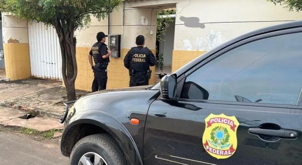 Polícia Federal investiga funcionários do INSS suspeitos de fraudar benefícios de pensão por morte, no Piauí.(Imagem:Polícia Federal do Piauí)