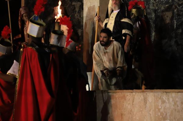 Em Floriano, Paixão de Cristo narra história de Jesus do batismo à ressurreição(Imagem:Divulgação)
