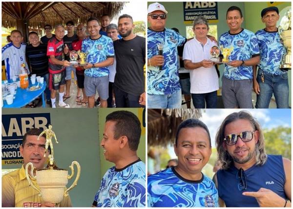 Deputado Dr. Francisco Costa marca presença na final do Campeonato Os Quarentões em Floriano(Imagem:Reprodução/Instagram)