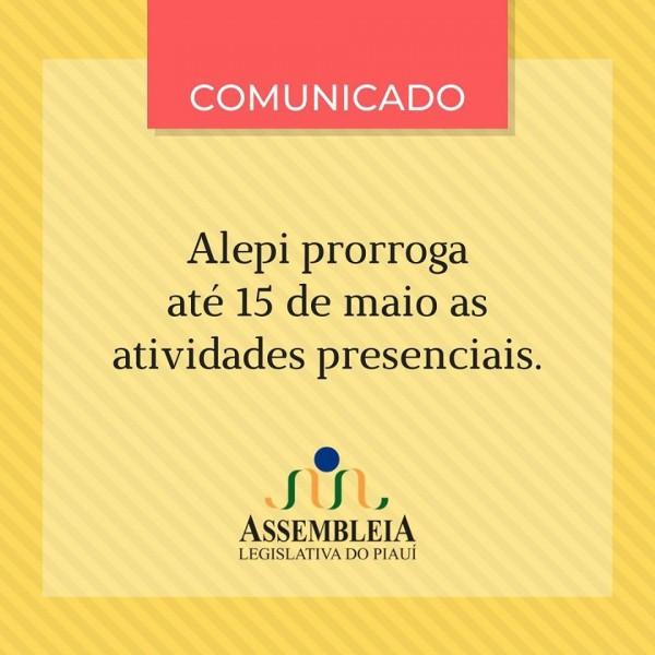 Alepi prorroga(Imagem:Reprodu??o)