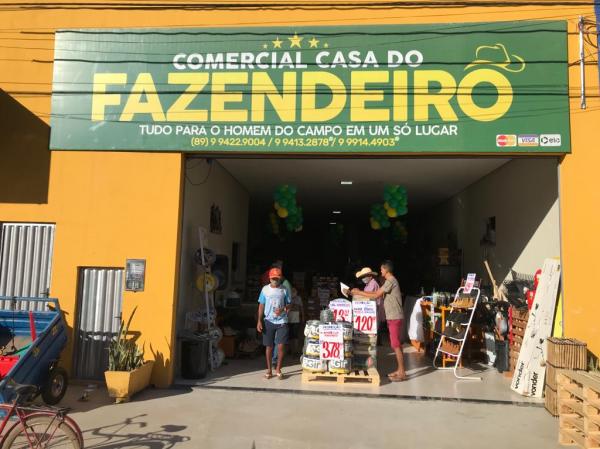 Inaugurada a nova loja da Casa do Fazendeiro em Barão de Grajaú.(Imagem:FlorianoNews)