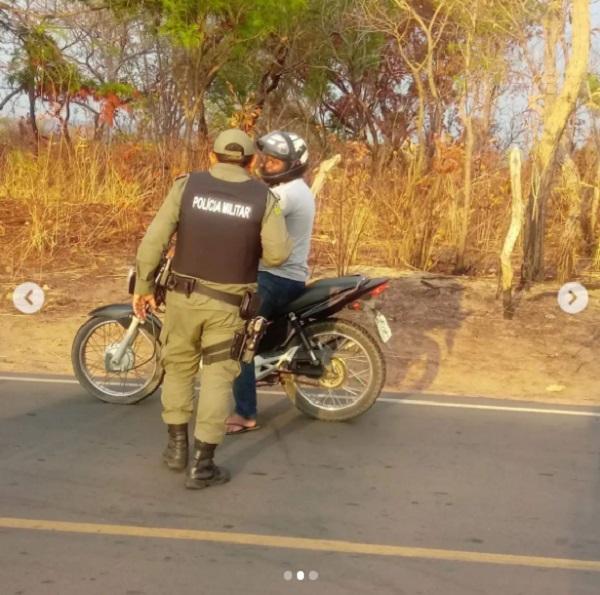 Operação policial resulta na recaptura de fugitivo em Floriano.(Imagem:Reprodução/Instagram)