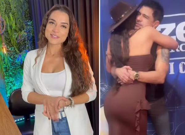 Julyenne Ribeiro encantou Zezé Di Camargo durante show em MG.(Imagem:Instagram)