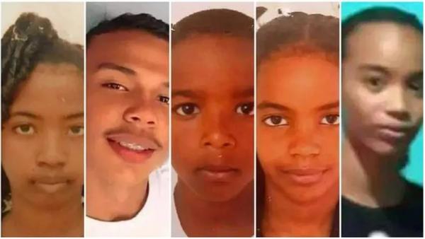 Marcos, José, Vitória, Eduarda e Ana: quem são as crianças e adolescentes que morreram no rio Parnaíba.(Imagem:Arquivo pessoal)