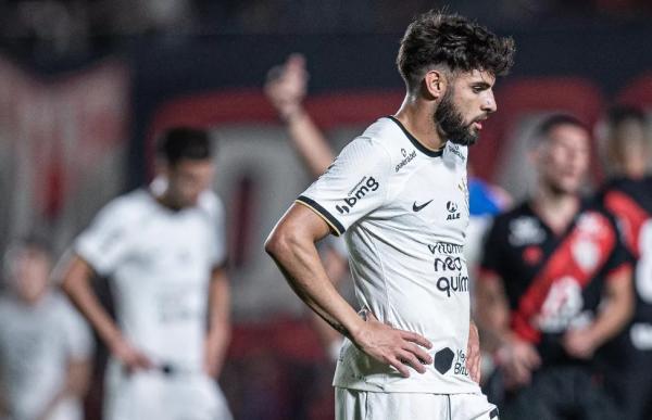 Yuri Alberto em Atlético-GO x Corinthians Copa do Brasil.(Imagem:Heber Gomes/AGIF)