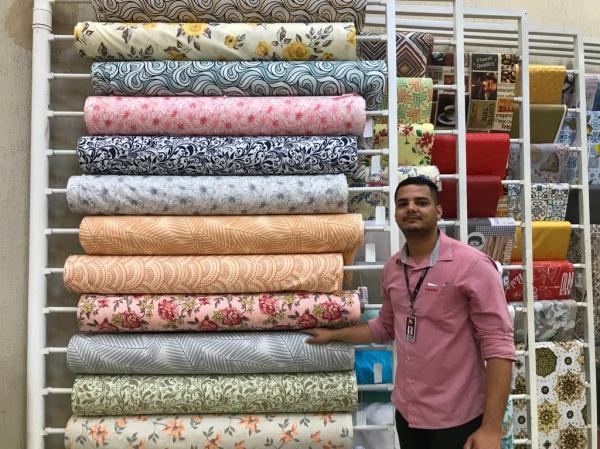 Armazém Paraíba em Floriano oferece variedade de tecidos juninos a preços acessíveis.(Imagem:FlorianoNews)