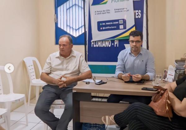 Presidente da CDL de Floriano realiza reunião para prestação de contas e alinhamento de novos projetos.(Imagem:Reprodução/Instagram)