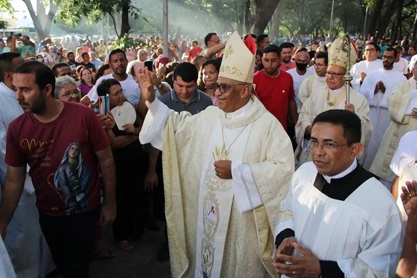 Dom Juarez Sousa toma posse como novo Arcebispo de Teresina.(Imagem:Divulgação)