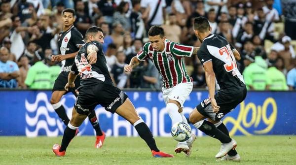 Fluminense perdeu novamente para o Vasco.(Imagem:Lucas Merçon/Fluminense F.C.)