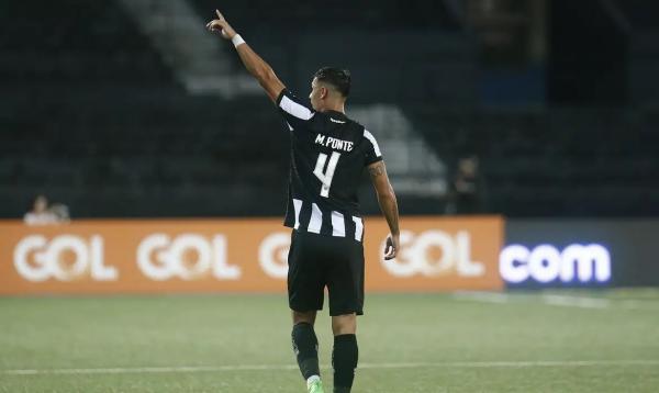 Alvinegro superou o Atlético-GO por 1 a 0 no Nilton Santos.(Imagem:Vitor Silva/Botafogo/Direitos Reservados)