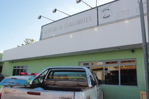 O adolescente apreendido foi encaminhado para a Central de Flagrantes de Teresina.(Imagem:José Marcelo/G1)