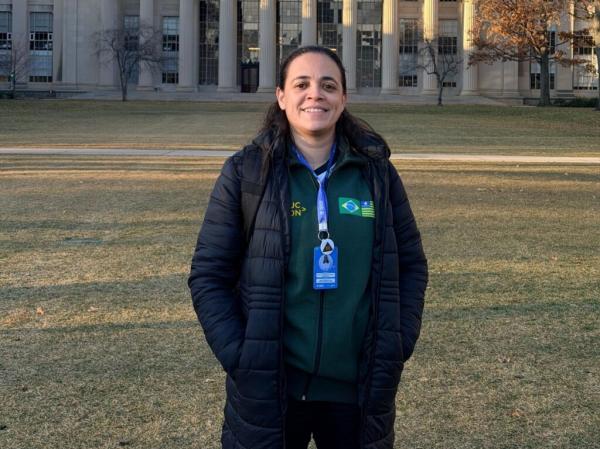 Professora Evelyn Karinne Macedo Mota Silva. (Imagem:Ascom Seduc)