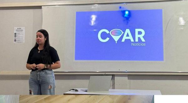 Roberta Diniz est&aacute; entre as dez vencedoras da 2&ordf; edi&ccedil;&atilde;o do Edital Academia LED ? Jornalismo Globo na Universidade.(Imagem:Ascom Uespi)