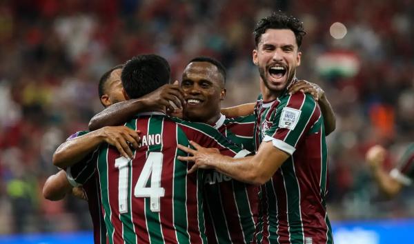 Tricolor supera egípcios por 2 a 0 com gols de Arias e John Kennedy.(Imagem:Marcelo Goncalves/FFC/Direitos Reservados)