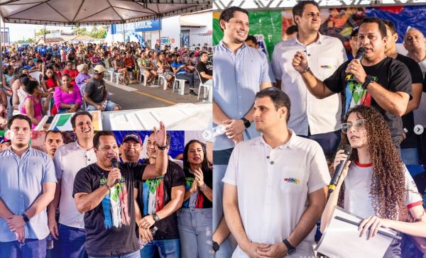 Prefeito Gleydson Resende celebra parceria e entregas em São Vicente Ferrer(Imagem:Reprodução/Instagram)