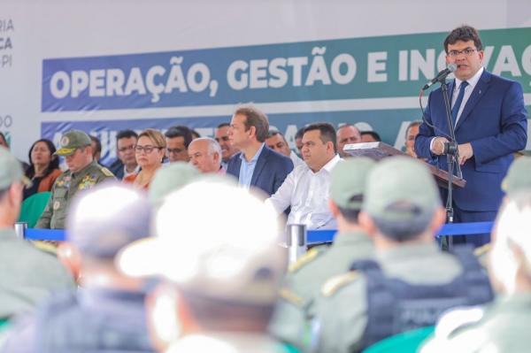 Governador entrega 200 viaturas e destaca evolução na segurança pública do Piauí(Imagem:Divulgação)