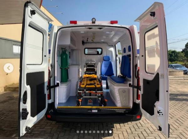 Nova ambulância reforça atendimento de urgência na UPA 24h de Floriano.(Imagem:Reprodução/Instagram)