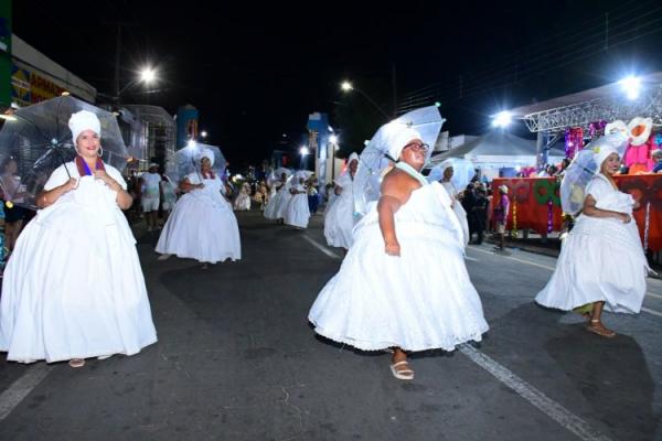 Desfile das Escolas de Samba encanta p&uacute;blico na Avenida Get&uacute;lio Vargas.(Imagem:Secom)