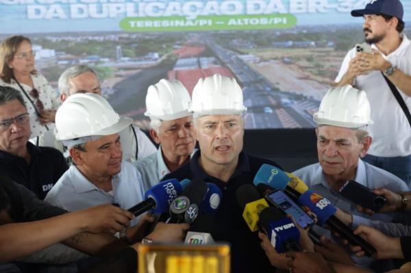 Renan Filho, ministro dos Transportes.(Imagem:Regis Falcão)
