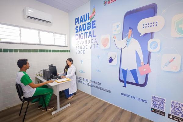 Seduc leva atendimento médico às escolas de Tempo Integral e ultrapassa mil consultas com Saúde Digital(Imagem:Divulgação)
