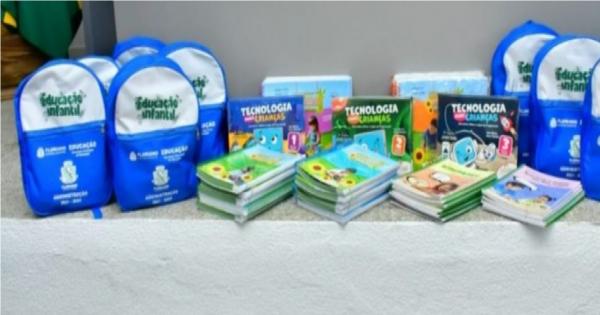PMF inicia entrega de kits escolares para crianças matriculadas na rede municipal de ensino(Imagem:Reprodução)