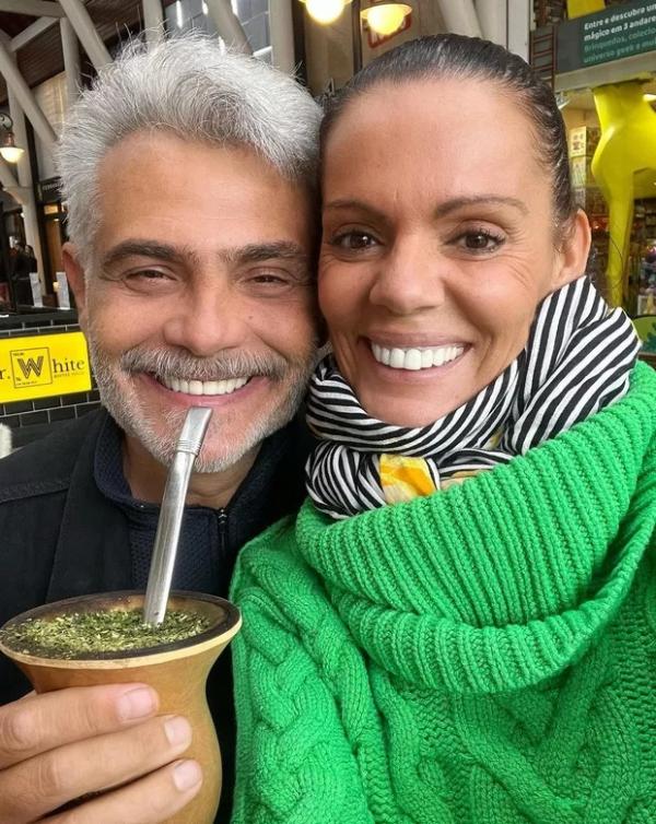 Tarcísio Filho e Mocita Fagundes(Imagem:Reprodução/Instagram)