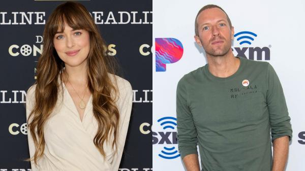 Dakota Johnson faz declaração rara sobre relacionamento com Chris Martin(Imagem:Reprodução)